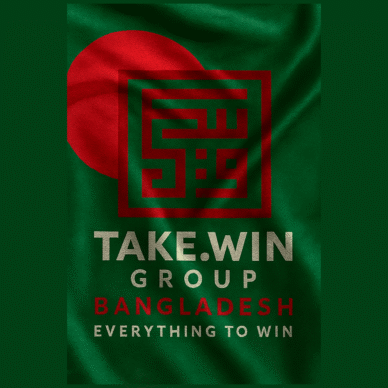 Takewin Bangladesh - flag logo - 3